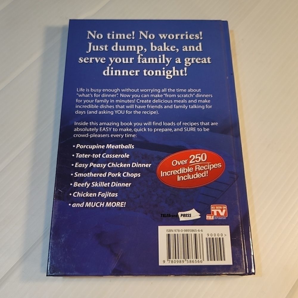 Quick & Easy Dump Dinners Cookbook - Picture 12 of 12
